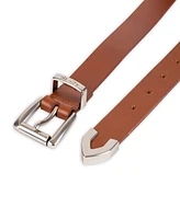 Levi's Women's Western Metal Tip End Leather Extended Belt