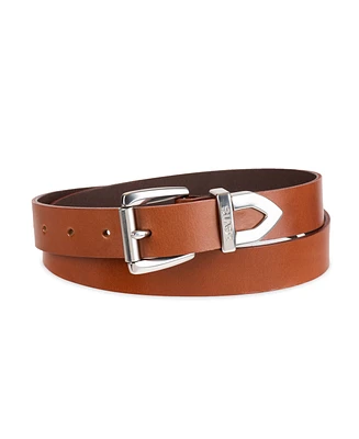 Levi's Women's Western Metal Tip End Leather Belt