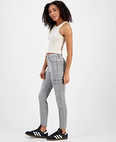 Celebrity Pink Juniors' Mid-Rise Cargo Skinny Jeans