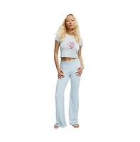 Cotton On Women's Peach Prc Soft Lounge Flare