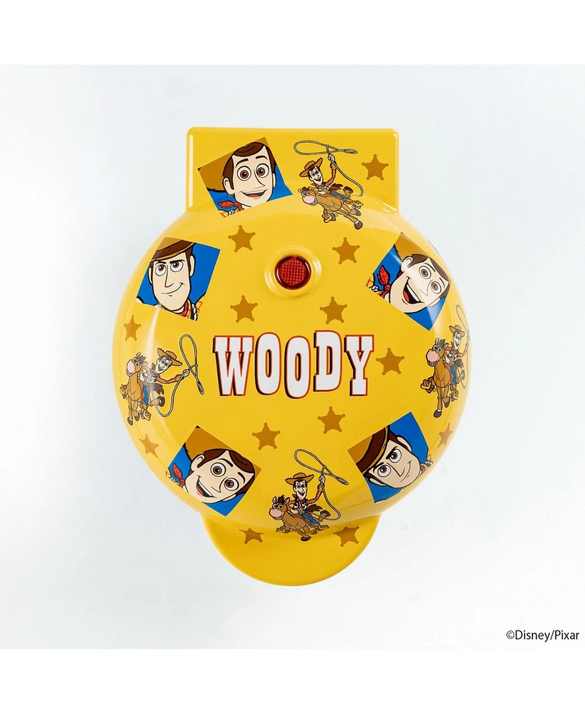 Uncanny Brands Disney Pixar Toy Story Woody Mini Waffle Maker - Small Kitchen Appliance