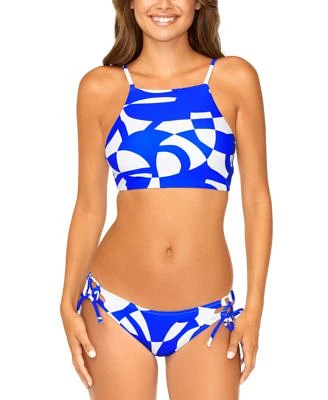 Raisins Juniors Kaori Printed Tankini Top Tied Bottoms