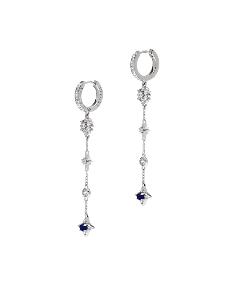 Emporio Armani Women's Sterling Silver Drop Earrings