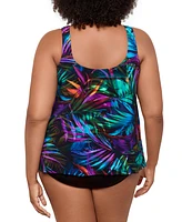 Miraclesuit Plus Palma Paradiso Ursula Underwired Tankini Top