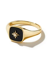 Ana Luisa Gold Signet Ring