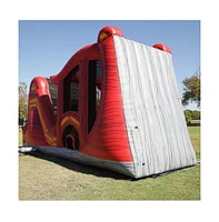 JumpOrange Shadow Obstacle Course Bounce House Inflatable for Kids and Adults with Blower, Commercial Grade, Pop Ups, Outdoor Indoor, Rental Quality