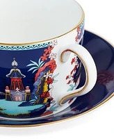 Wedgwood Wonderlust Set/4 Teacup & Saucer