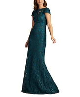 Tadashi Shoji Women's Garwood Sequin Embroidered Gown