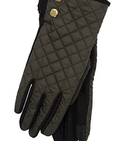 Lauren Ralph Lauren Printed Barn Faux Sherpa Gloves