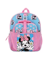 Disney Minnie Mouse 14" 3-Piece Toddler Backpack & Lunchbox Set With Water Bottle