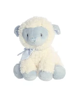 ebba Small Boy Lamb Blessing Lamb Playful Baby Plush Toy Blue 9"