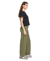 Volcom Juniors' Wide-Leg Cargo Pants