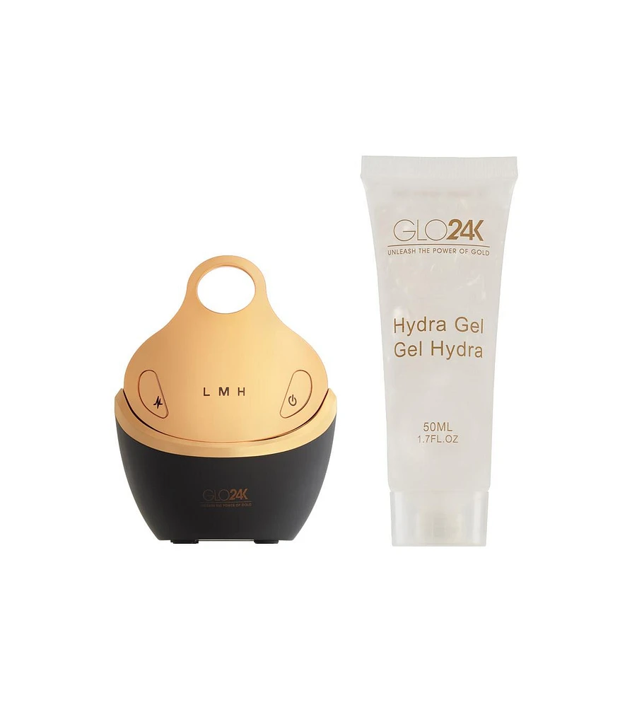 GLO24K 3D Spa Pro Massager++Conductive Hydra Gel