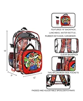 Super Mario Brothers 5-Piece Backpack & Lunchbox Set With Water Bottle