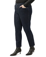 Silver Jeans Co. Plus Isbister High-Rise Straight-Leg