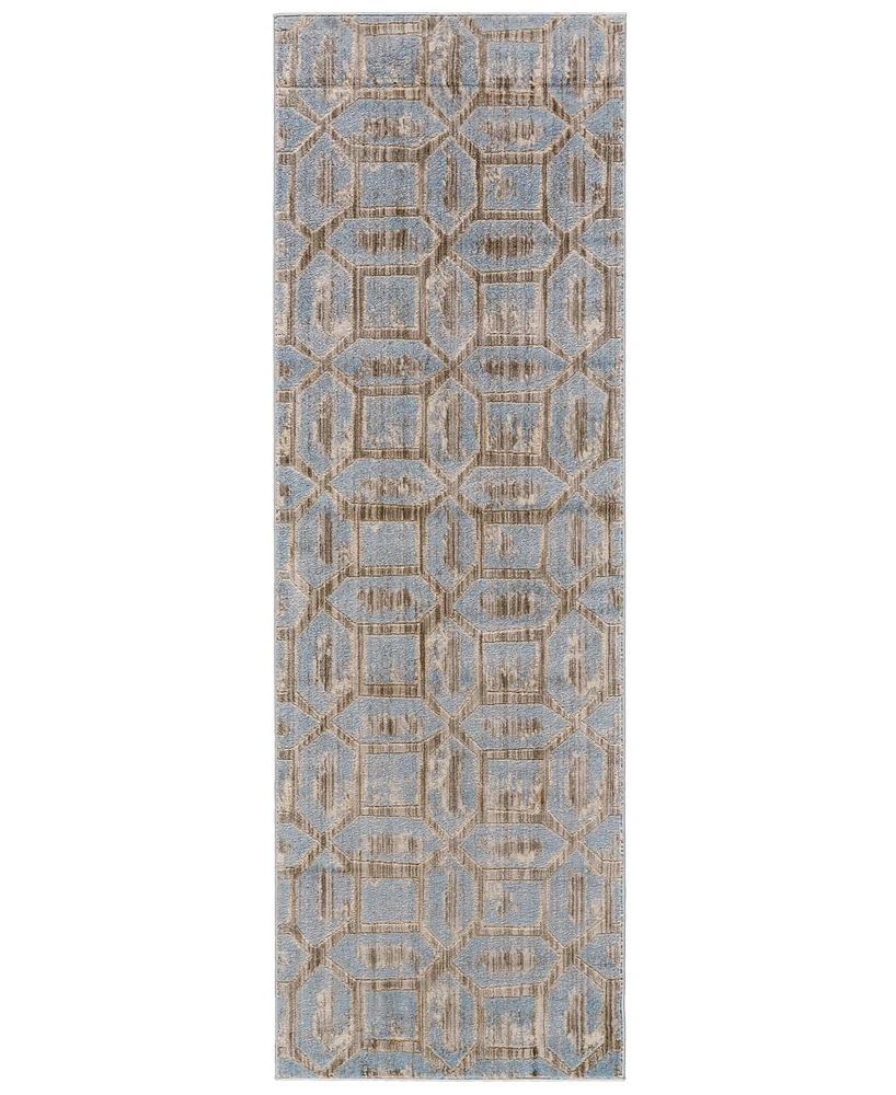 Feizy Milton 3472F 2'7''x8' Runner Area Rug