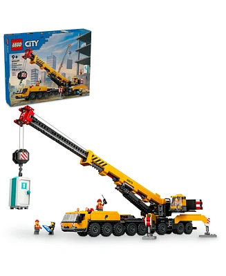 Lego City Yellow Mobile Construction Crane Toy Set 60409