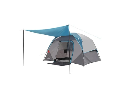 Gaomon Camping Tent with Rainfly, Easy Set up Person for Hiking Backpacking Traveling Outdoor, Light Blue