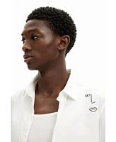 Desigual Men's Embroidered details shirt