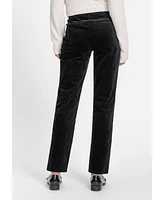 Olsen Women's Mona Fit Straight Leg Cord Trouser