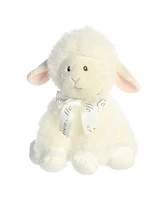 ebba Medium Musicals! Blessing Lamb Playful Baby Plush Toy White 12"