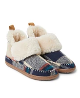 Alpine by Dearfoams Women's Moritz Bootie House Slipper