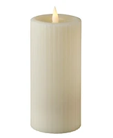 Seasonal Fine Ribbed Motion Flameless Candle