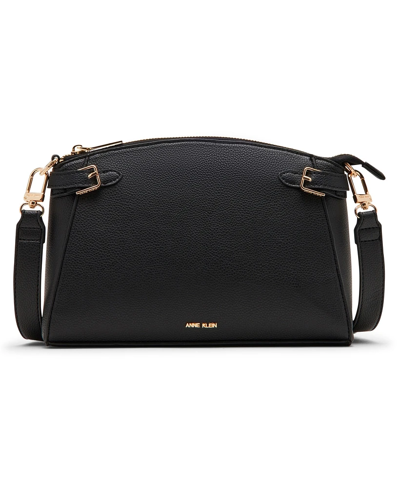 Anne Klein Belted Dome Crossbody Bag