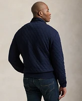 Polo Ralph Lauren Men's Big & Tall Quilted Double-Knit Pullover