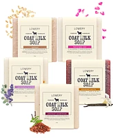 Lovery 5-Pc. Goat Milk Soap Bars Set