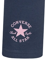 Converse Big Girls Crew and Leggings, 2-Piece Set