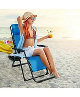 Inolait Sugift Oversize Lounge Chair with Cup Holder of Heavy Duty for outdoor