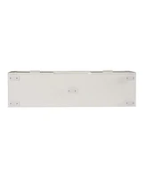 Slickblue Sleek White Modern Tv Stand with Led Lighting – Glossy Finish for Living Room, Lounge, or Bedroom