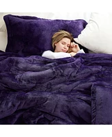 Coma Inducer Oversized Twin Comforter Set - Me Sooo Comfy - Purple Reign