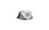 Slickblue 4-Person Pop Up Camping Tent, Easy Setup for Hiking, Fishing, Beach & Outdoor Adventures