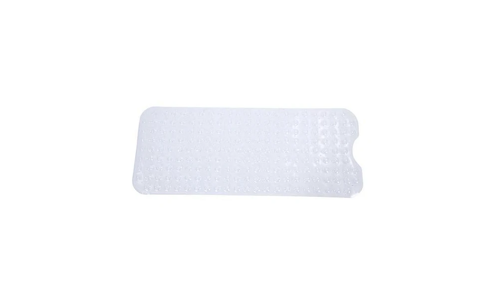 Slickblue Non-Slip Bath Mat for Bathroom Bathtubs, Soft and Absorbent for Safety and Comfort