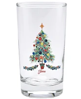 Fiesta Christmas Tree Juice Glass, Set of 4