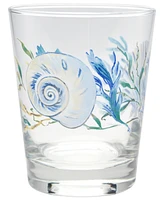 Fiesta Coastal Shores Double Old-Fashioned Glass, Set of 4