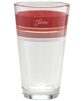 Fiesta Sunset Horizon Edgeline Tapered Cooler Glass, Set of 4