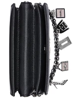 Karl Lagerfeld Paris Lourdes Mini Leather Crossbody