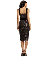 Dress the Population Women's Nicole Sequinned Midi