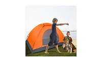 Slickblue 1-Person Waterproof Camping Dome Tent - Automatic Pop-Up Quick Shelter for Outdoor Adventures