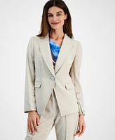 Tahari Asl Women's One-Button Blazer