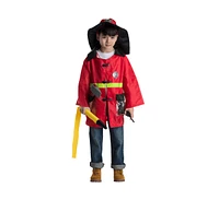 Dress Up America Red Fire Fighter Role Play Set - Kids