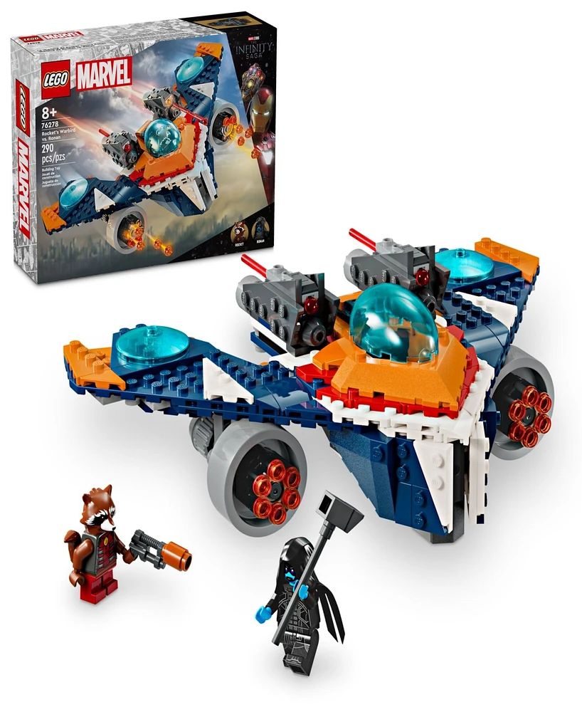 Lego Marvel Rocket's Warbird vs. Ronan Kit, 76278, 290 Pieces