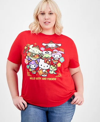 Love Tribe Trendy Plus Hello Kitty Lunar New Year T-Shirt