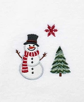 Avanti Winter Snowman Cotton Hand Towel, 28" x 16"