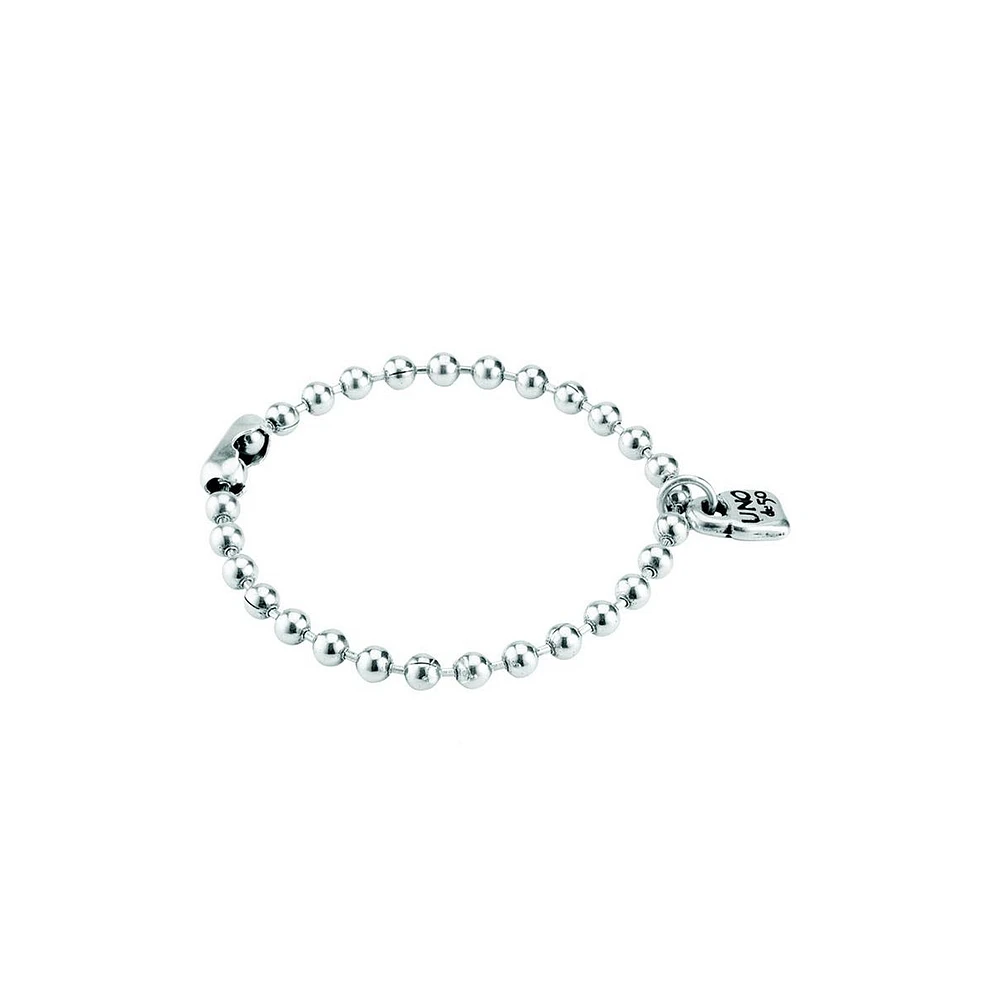 UNOde50 Sterling Silver and 18K Gold-Plated Ball Shaped Bracelet