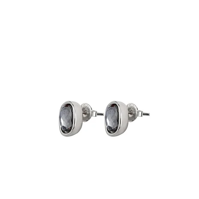 UNOde50 Metal Alloy Embedding Section Earrings