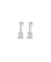 UNOde50 Sterling Silver Plated Metal Alloy Medium Earrings